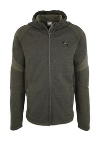 Puma, Herren Sweatjacke 'Evostripe', Khaki