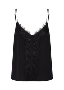 Review, Damen Top 'BUTTON LACE TOP', Schwarz
