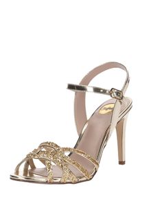 Buffalo, Damen Sandalen 'AFTERGLOW', Gold