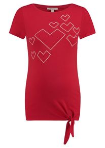 Esprit Maternity, Damen T-shirt, Rot / Wei&szlig;