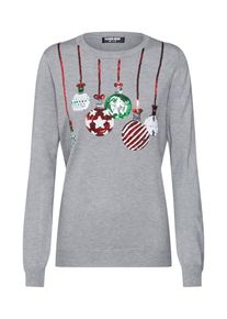 Fashion Union, Damen Pullover, Grau