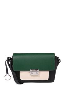 comma, Damen Umh&auml;ngetaschen 'MY TREASURE', Creme / Blau / Gr&uuml;n