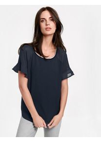 Taifun, Damen Bluse, Nachtblau