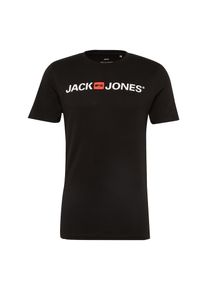 Jack & Jones JACK & JONES, Herren T-Shirt 'JJECORP LOGO TEE SS CREW NECK', Schwarz
