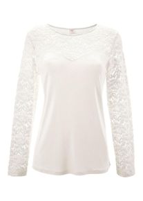 HOHENSTAUFEN, Damen Trachtenshirt, Creme