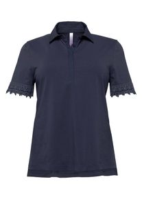 sheego Casual, Damen T-Shirt, Marine