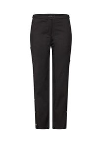 NA-KD, Damen Hose 'Button Side Pants', Schwarz