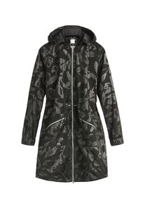 Sandwich, Damen Parka, Grau / Schwarz