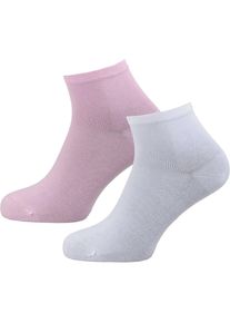 Tommy Hilfiger, Damen Socken, Pink / Wei&szlig;