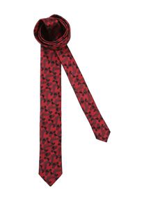 Hugo, Herren Krawatte '6 cm', Bordeaux / Schwarz