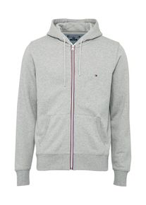 Tommy Hilfiger, Herren Sweatshirtjacke, Hellgrau