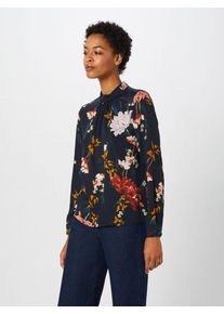 Only, Damen Bluse 'onlAVIAYA L/S TOP WVN REP1', Dunkelblau