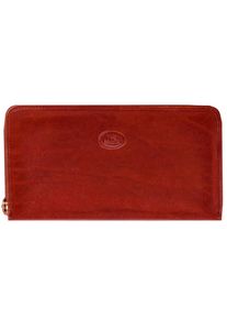 The Bridge, Damen Story Donna -Geldbörse Leder 19 cm, Rot