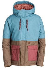 Billabong, Herren Jacke 'Fifty 50', Hellblau / Hellbraun / Pastellpink