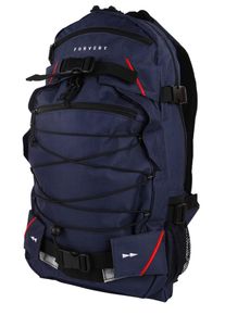 Forvert, Damen Rucksack 'Louis', Navy / Hellrot / Schwarz