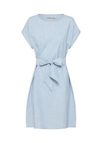 Véro Moda VERO MODA, Damen Kleid 'VMMILEY', Blue Denim / Weiß