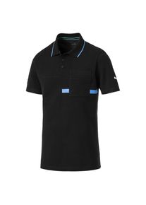 Puma, Herren Polo 'Mercedes AMG Petronas', Blau / Schwarz