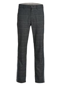 Jack & Jones JACK & JONES, Herren Jeans 'MARCO CHARLES CHECK WW 300 GREY M S', Dunkelgrau