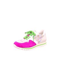 Gabor, Damen Schnürschuhe, Kiwi / Cyclam / Weiß