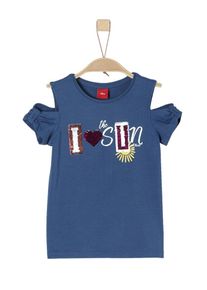 s.Oliver Junior, Mädchen Shirt, Blau