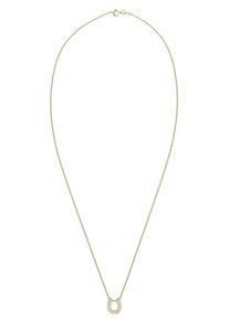 Diamore, Damen Kette, Gold / Weiß