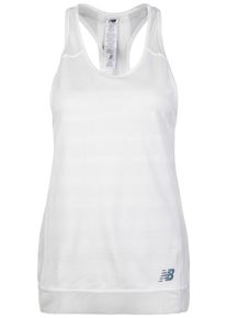 New Balance, Damen Lauftank 'Q Speed Jacquard', Wei&szlig;