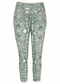 Lascana, Damen Strandhose, Creme / Petrol