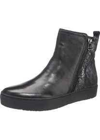 Mjus, Damen Stiefeletten, Silbergrau / Schwarz