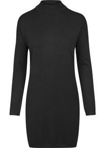 Urban Classics, Damen Dress mit Turtleneck, Schwarz