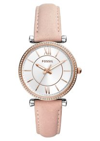 Fossil, Damen Uhr 'ES4484', Rosegold / Rosa / Silber / Weiß