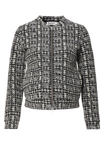 Queen mum Sisters, Damen Umstandsblazer 'Jade', Grau / Schwarz