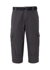 Tom Tailor, Herren Shorts, Dunkelgrau