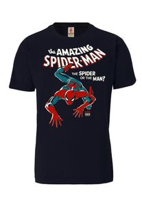 logoshirt, Herren T-Shirt 'The Amazing Spider-Man', Rot / Schwarz / Wei&szlig;