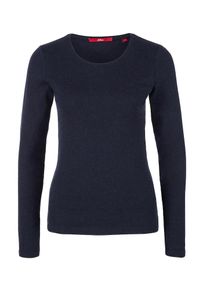 s.Oliver RED LABEL, Damen Longsleeve, Dunkelblau