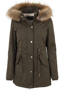 Urban Classics, Damen Parka, Braun / Khaki