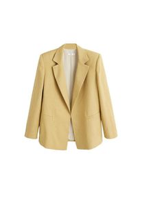 Mango, Damen Blazer 'Nugat', Senf