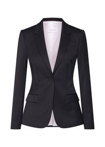 Calvin Klein, Damen Blazer 'WOOL TWILL BLAZER', Schwarz