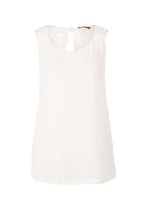 s.Oliver RED LABEL, Damen Blusentop, Weiß