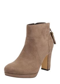 ABOUT YOU, Damen Ankle-Boot 'Alessandra', Beige