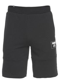 Puma, Herren Shorts 'REBEL BLOCK', Schwarz