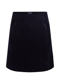 re.draft, Damen Rock 'Velvet Skirt', Schwarz