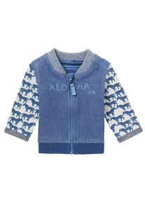 Noppies, Strickjacke Duma, Blau / Grau / Wei&szlig;