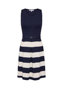 ABOUT YOU, Damen Kleid 'Ilona', Navy / Weiß