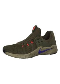 Nike, Herren Sneaker 'FREE TRAINER V8', Blau / Oliv / Hellrot