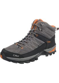 CMP, Herren Wanderstiefel 'Rigel Mid Trekking Shoes WP', Grau / Orange