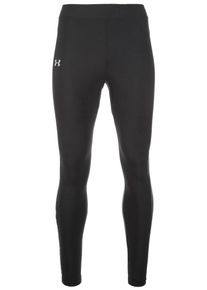 Under Armour, Herren Hose 'Qualifier heatgear glare tight', Grau / Schwarz