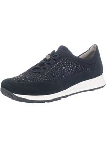 Ara, Damen Sneakers Low 'Osaka', Dunkelblau / Wei&szlig;