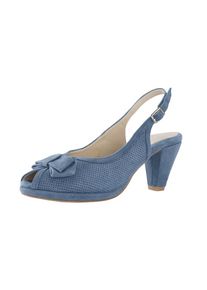 Andrea Conti, Damen Sandalette, Rauchblau