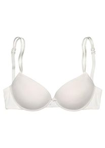 Lascana, Damen Triple-Push-up-BH für maximales Volu, Perlweiß
