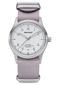 POP PILOT, Damen uhr 'CUZ T02', Taupe / Silber